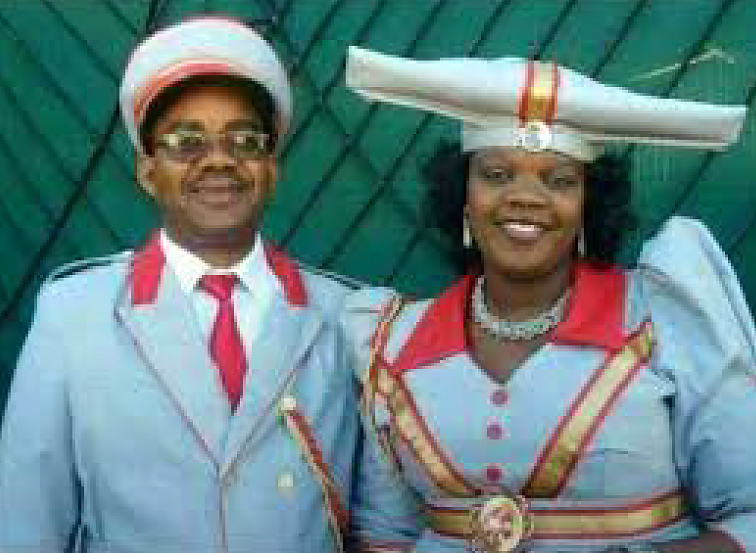 Chief Kambasembi und Frau